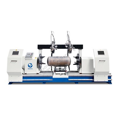 Máy hàn đường tròn CNC tự động cho xe tăng